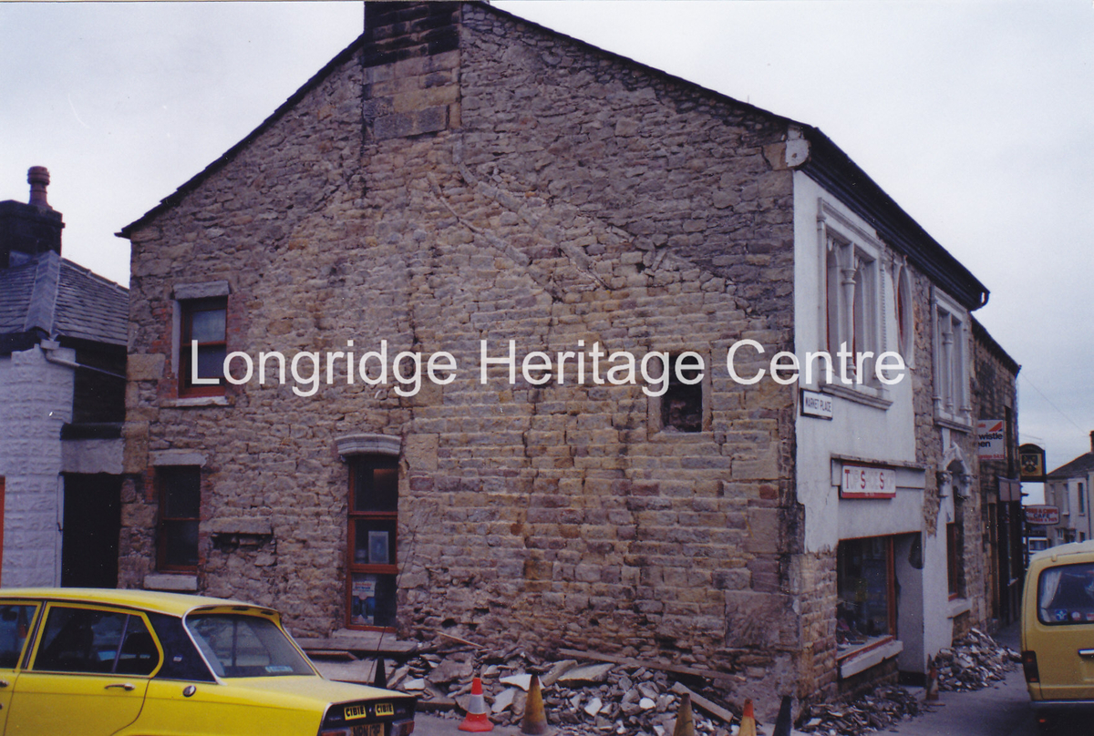 210B - Market Place - No. 17 during building work - 1985
